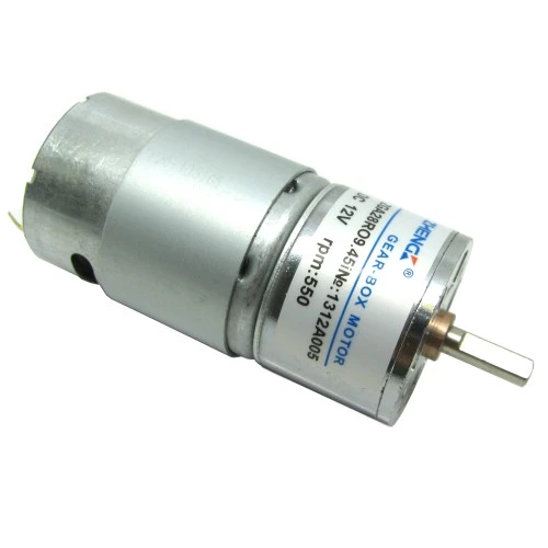 موتور گیربکس 12 ولت 770 دور ZGA28RO