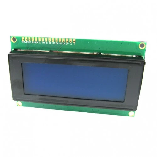 نمایشگر کاراکتری آبی 4*20 LCD با درایور V1.1 ST7066