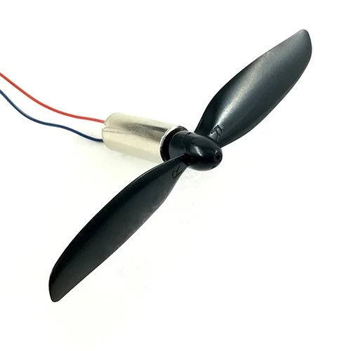 میکرو موتور 21mm با ملخ راستگرد 74mm*11mm