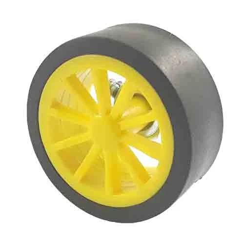 چرخ 5 سانتی متر پلاستیکی با بوش فلزی