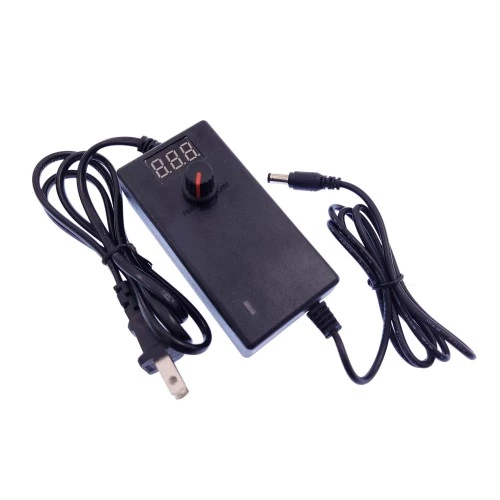آداپتور متغیر 3 تا 12 ولت بین راهی 2 آمپر با نمایشگر