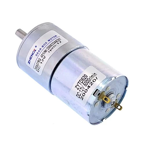 موتور گیربکس 12 ولت 12 دور ZGA37RG