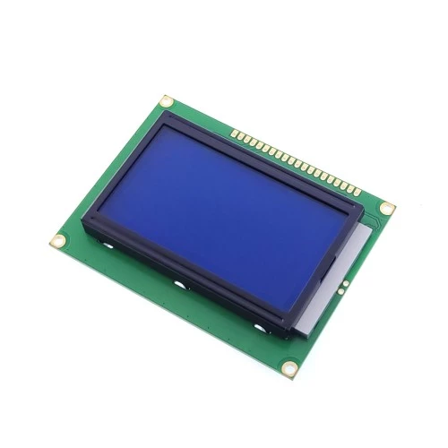 نمایشگر آبی گرافیکی 128*64 LCD با درایور V2.0 ST7920