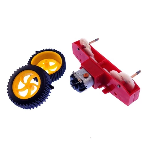 موتور گیربکس پلاستیکی چرخدار