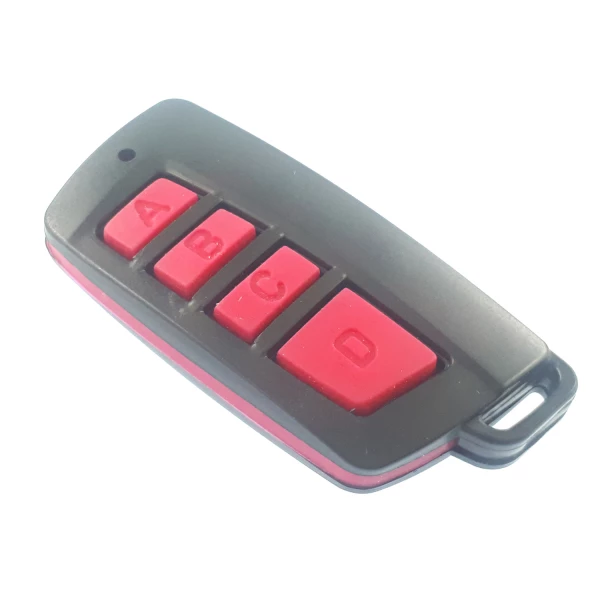 ریموت 4 کانال 433MHz با آی سی EV1527 پلاستیکی