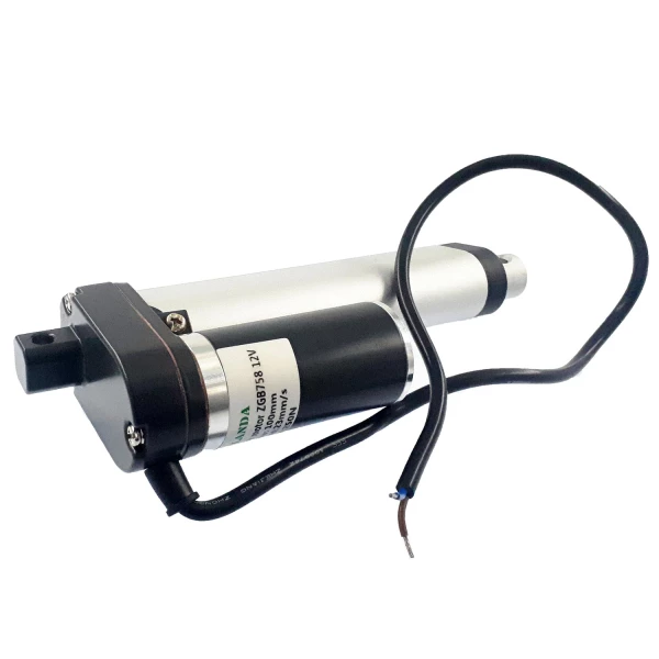 موتور خطی 12 ولت 100 میلی متر