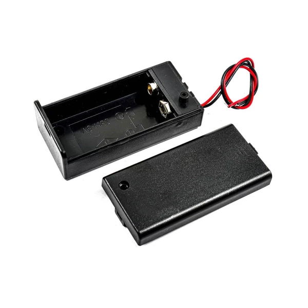 جاباتری کتابی 9 ولت درب دار