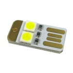 ماژول چراغ LED مهتابی 2 تایی USB با کلید لمسی