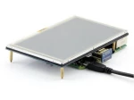 نمایشگر 5 اینچ رنگی با تاچ مقاومتی و ورودی HDMI مخصوص رزبری Raspberry