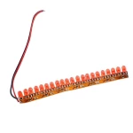 ال ای دی 5 میلی متر OVAL قرمز پیوسته