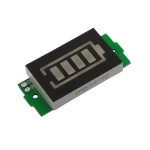 ماژول نمایش سطح شارژ باتری لیتیومی 1 تا 8 سل سبز