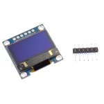 ماژول نمایشگر OLED آبی 0.96 اینچ با ارتباط SPI