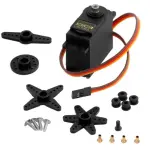 سروو موتور دنده پلاستیکی 360 درجه MG995 اصل تایوان