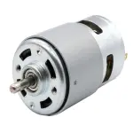 موتور DC اسپیندل دو سر بلبرینگی 24-12 ولت 12000 دور مدل 795