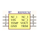 آی سی مرجع ولتاژ REF02 C SMD