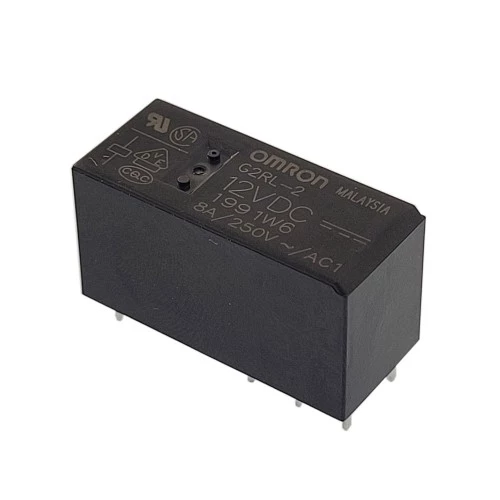 رله 12 ولت 2 کنتاکت 8 آمپر OMRON