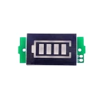 ماژول نمایش سطح شارژ باتری لیتیومی 1 تا 8 سل آبی